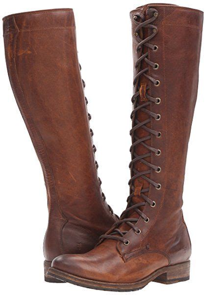 Frye Womens Melissa Tall Lace Riding Boots Lace Boots Womens Lace
