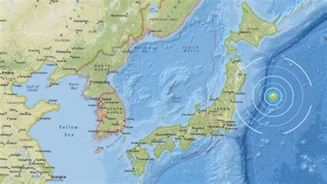 58 Magnitude Earthquake Strikes Off Japans East Coast News
