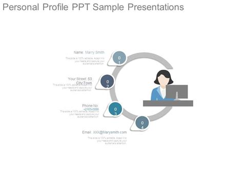 A clean and minimal powerpoint template for creating professional presentations. Personal Profile Ppt Sample Presentations | Template Presentation | Sample of PPT Presentation ...