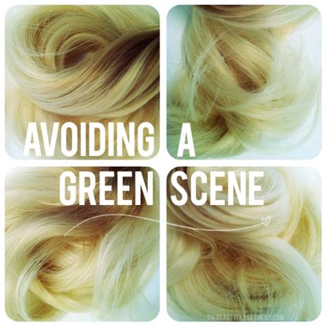 Because it turns blondes to turn green! How to Avoid Chlorine Green Hair | Chlorine hair, Chlorine ...