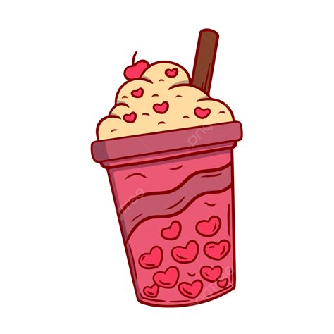 Strawberry Milkshake For Valentines Day Milkshakes Valentine