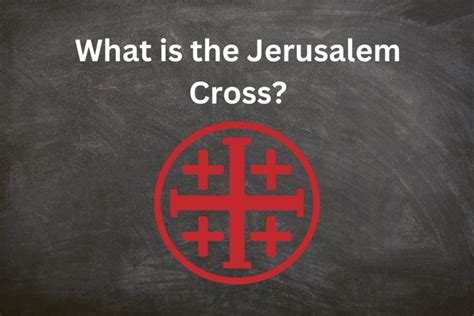 What Is The Meaning Of The Jerusalem Cross Symbolscholar