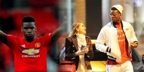 Paul Pogba Makes A Rare Outing With His Stunning Girlfriend Maria Salaues Photo