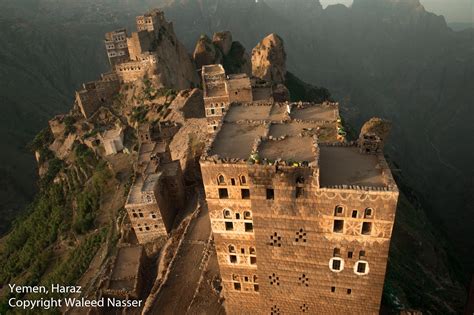 Village Pending The Highest Mountain Yemen Haraz Picture Places