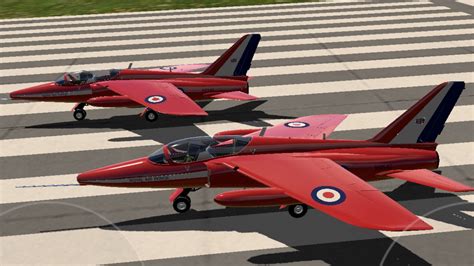 Simpleplanes Folland Gnat T1 Red Arrows Ct