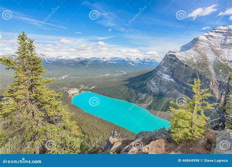 Chateau Lake Louise Banff National Park Stock Photo Image Of Blue