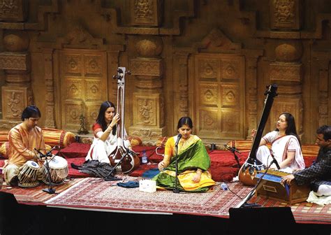 A Vocal Recital The Instruments Being Played Are Tambooraharmonium