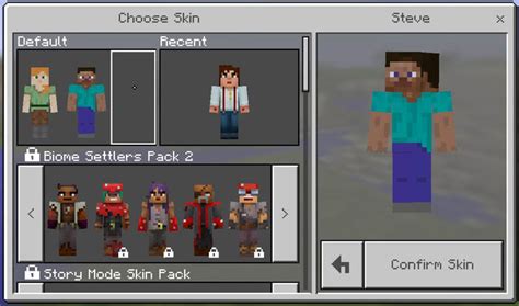 Minecraft Windows 10 Skins