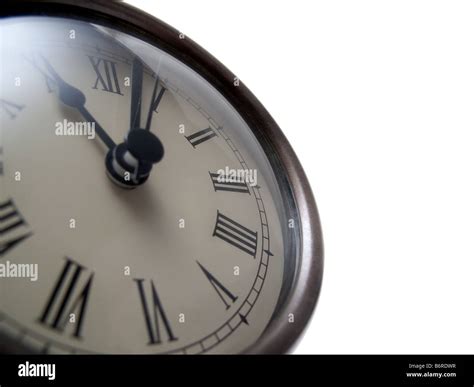 Closeup Of Clock Stock Photo Alamy