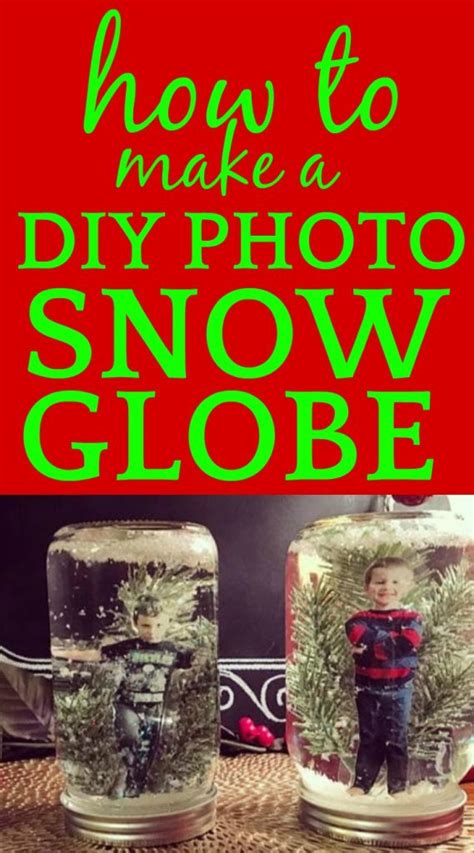 A homemade snow globe is a childhood must! How to Make a Snow Globe with Picture Inside | Homeschool ...