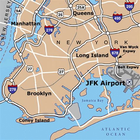 Airport Terminal Map Jfk Airport Map