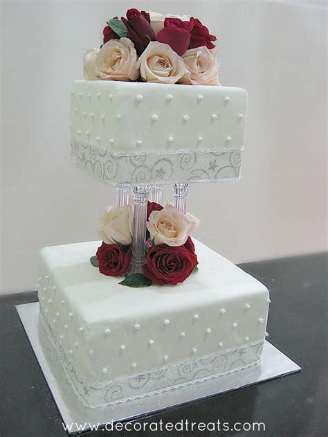 You may decide to do a double, three or four layer tier. How to Make a Tiered Cake - Stacked and Pillared ...