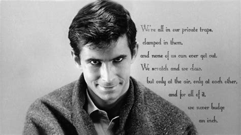 Norman Bates Quote From Psycho 1366x768 Wallpaper