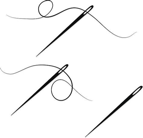 Needle And Thread Illustrations Royalty Free Vector Graphics And Clip