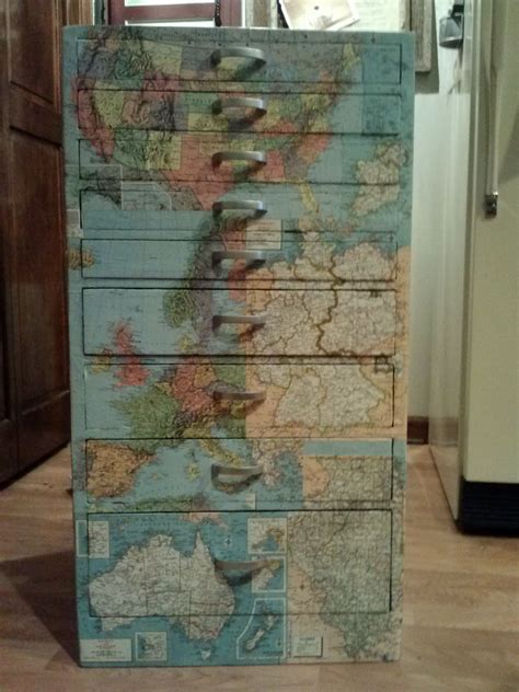 Maybe you would like to learn more about one of these? I love maps and cabinets with drawers or cubbies | Cabinet ...