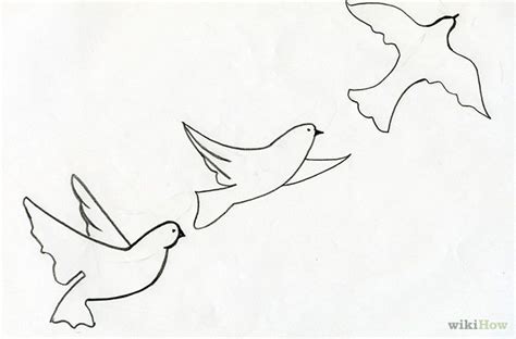 Simple Bird Drawing Flying at GetDrawings | Free download