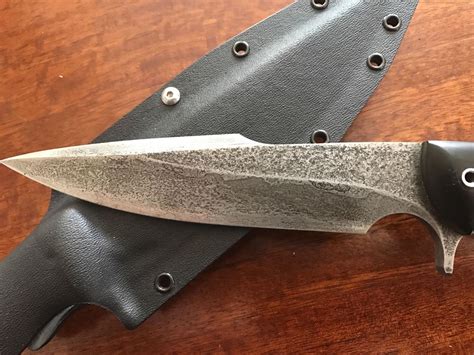 Custom Combat Knife By Fallen Oak Forge 1854420235