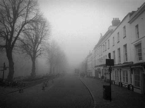 Free Images Snow Winter Black And White Fog Road Mist Street