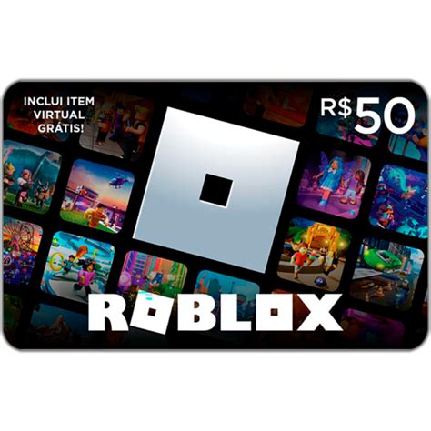 T Card Digital Roblox R50 Cobre Frete