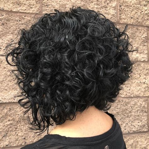 Maybe you would like to learn more about one of these? Black Curly Inverted Bob for Thick Hair | Thick hair ...