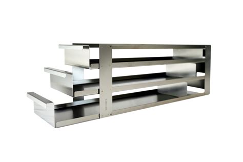 9 Place Rack For Upright Freezer Pull Out Shelves 3x3 Starlab