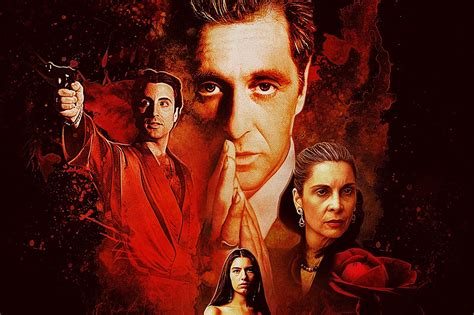 The godfather, print, poster, movie quote, wall art, gift, picture, decor. 'The Godfather Part III' Gets a New Title For Director's Cut