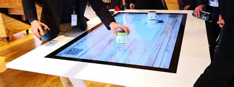 Uhd Multitouch Table With Object Recognition Nexus