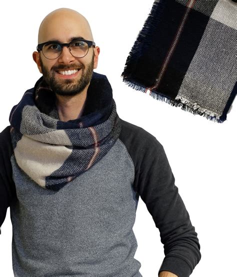 Maybe you would like to learn more about one of these? Echarpe Chaude à Motif Tartan Mac Kay - Bleu Blanc à ...
