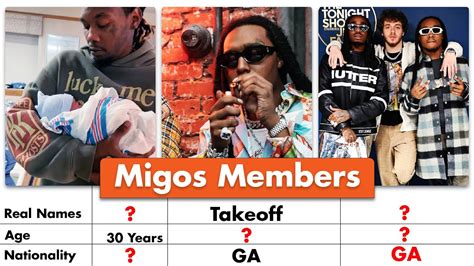 Migos Members Real Names And Ages 2022 Youtube