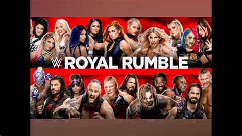 My Predictions For The 2020 Men S Royal Rumble Youtube