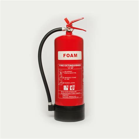 9ltr AFFF Foam Extinguisher Kitemarked CE UKCA Accredited PJ Fire