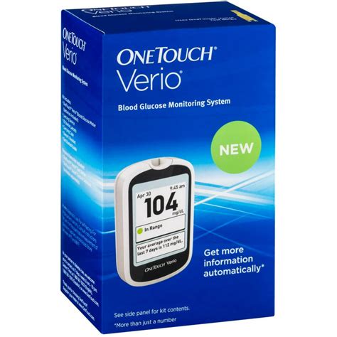 Onetouch Verio Blood Glucose Monitoring System