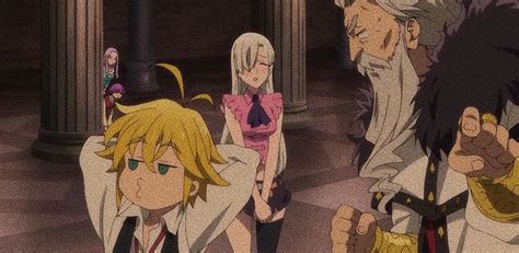 Seven Deadly Sins Meliodas Elizabeth Veronica Margaret Bartra Seven