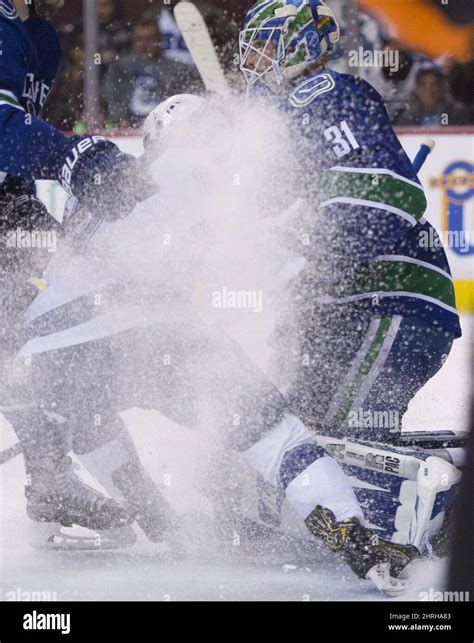 Tampa Bay Lightning Center Yanni Gourde 37 Sprays Vancouver Canucks