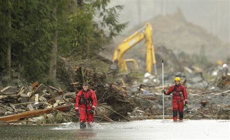 Rescuers Continue To Search For Mudslide Victims In Oso The Spokesman
