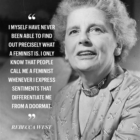 Feminist Quotes Doormat & Rebecca West Quote. U201c Sc 1 ...