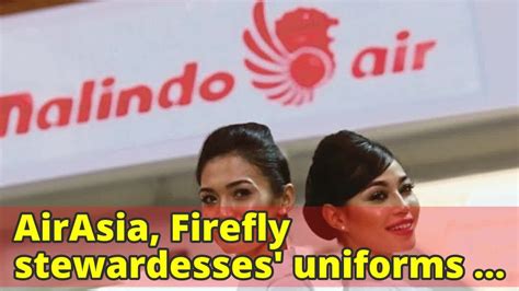 Airasia Firefly Stewardesses Uniforms Too Sexy Malaysian Mps Youtube