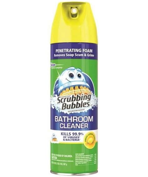 Scrubbing bubbles bathroom cleaner review+ cleaning demo of dirty bathtub. Scrubbing Bubbles 71362 Bathroom Cleaner, 22 Oz ...