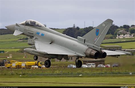 Zk313 Royal Air Force Eurofighter Typhoon Fgr4 At Lossiemouth