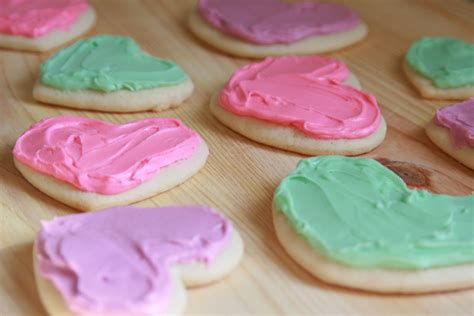 Cook Bake And Decorate Sugar Cookies With Cream Cheese Frosting
