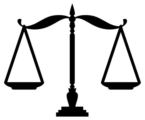 Justice Scale Clipart