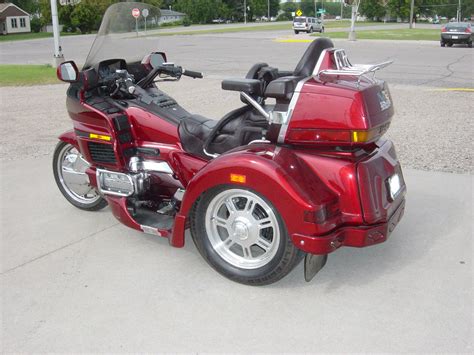 1994 Red Honda Goldwing Gl1500 With Lehman Gtl Trike Conversion