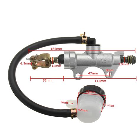 Levers Motorcycle Motor Bike Rear Hydraulic Brake Master Cylinder For Sale In Outside South