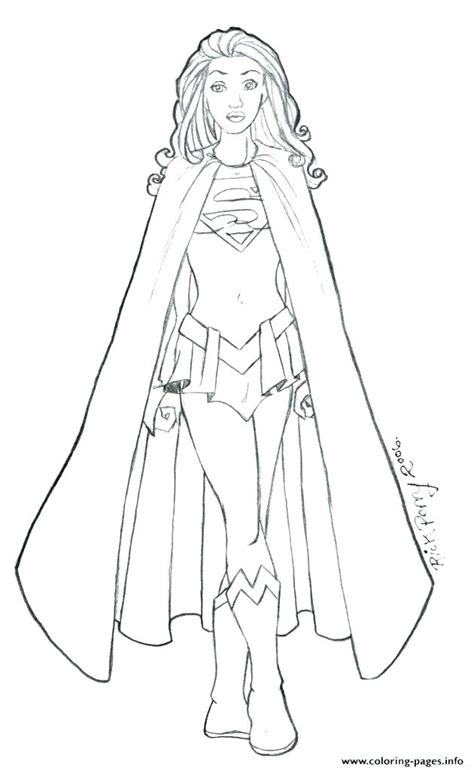 Superwoman Drawing At Explore Collection Of