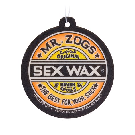 Sexwax Air Freshener Cf Mr Zogs Surfboard Wax