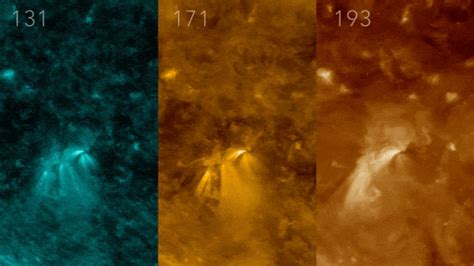 Nasas Solar Dynamics Observatory Spots Burst Of Light And Energy On