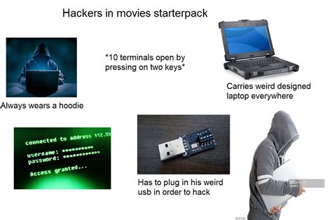 Hackers In Movies Starterpack Starterpacks