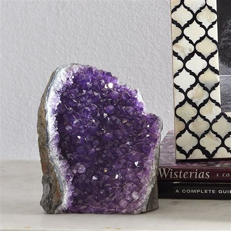 Amethyst Geode Traditional Home Decor By Wisteria