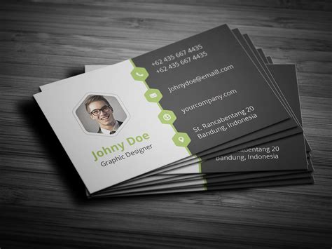 Business cards don't always have to be boring. Creative Business Card Template | Creative Photoshop ...