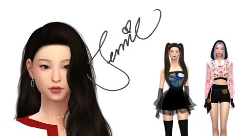 The Sims 4 Jennie Solo Lookbook Sims 4 Sims Stage Outfits Images And